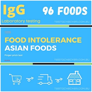 Food intolerance test Asian Foods.testochecker.australia