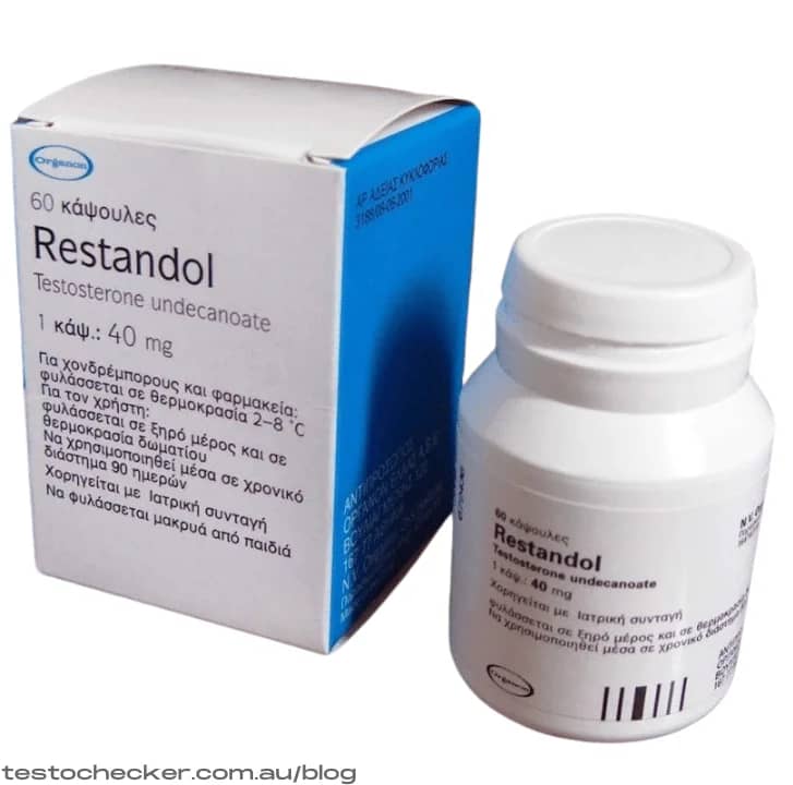 Restandol buccal testosterone. i.e. testosterone lozenge